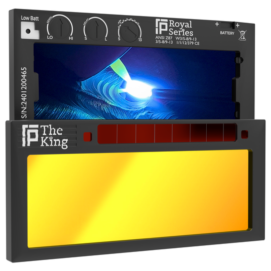 Auto Darkening Gold Welding Lenses