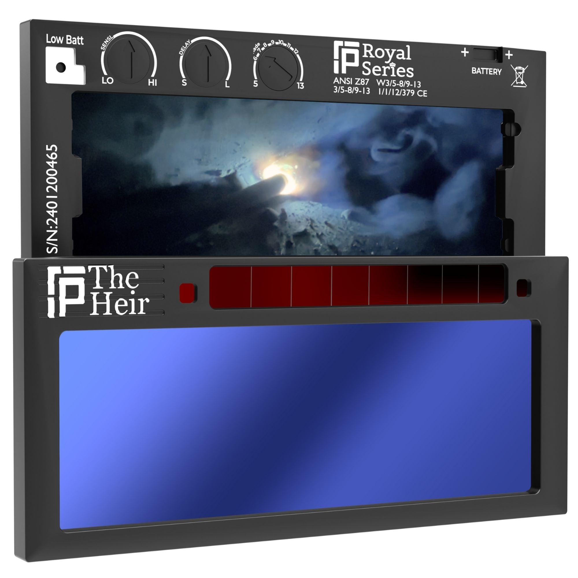 The Heir Adjustable 1.0 - NOT FOR TIG - HD Adjustable Auto Darkening Welding Lens The Heir Adjustable Ridge Products