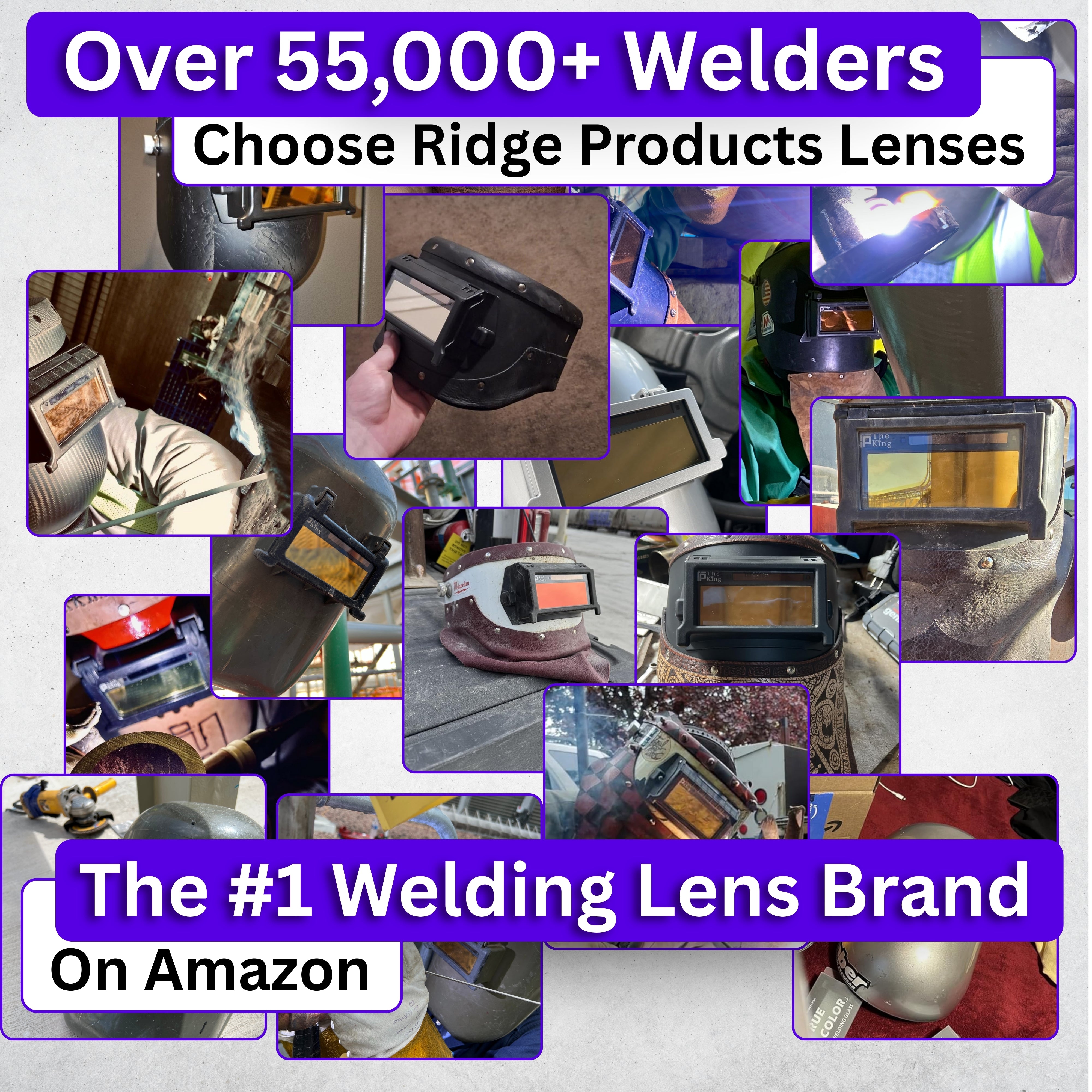 The Prince Adjustable - Silver Adjustable Auto Darkening Welding Lens