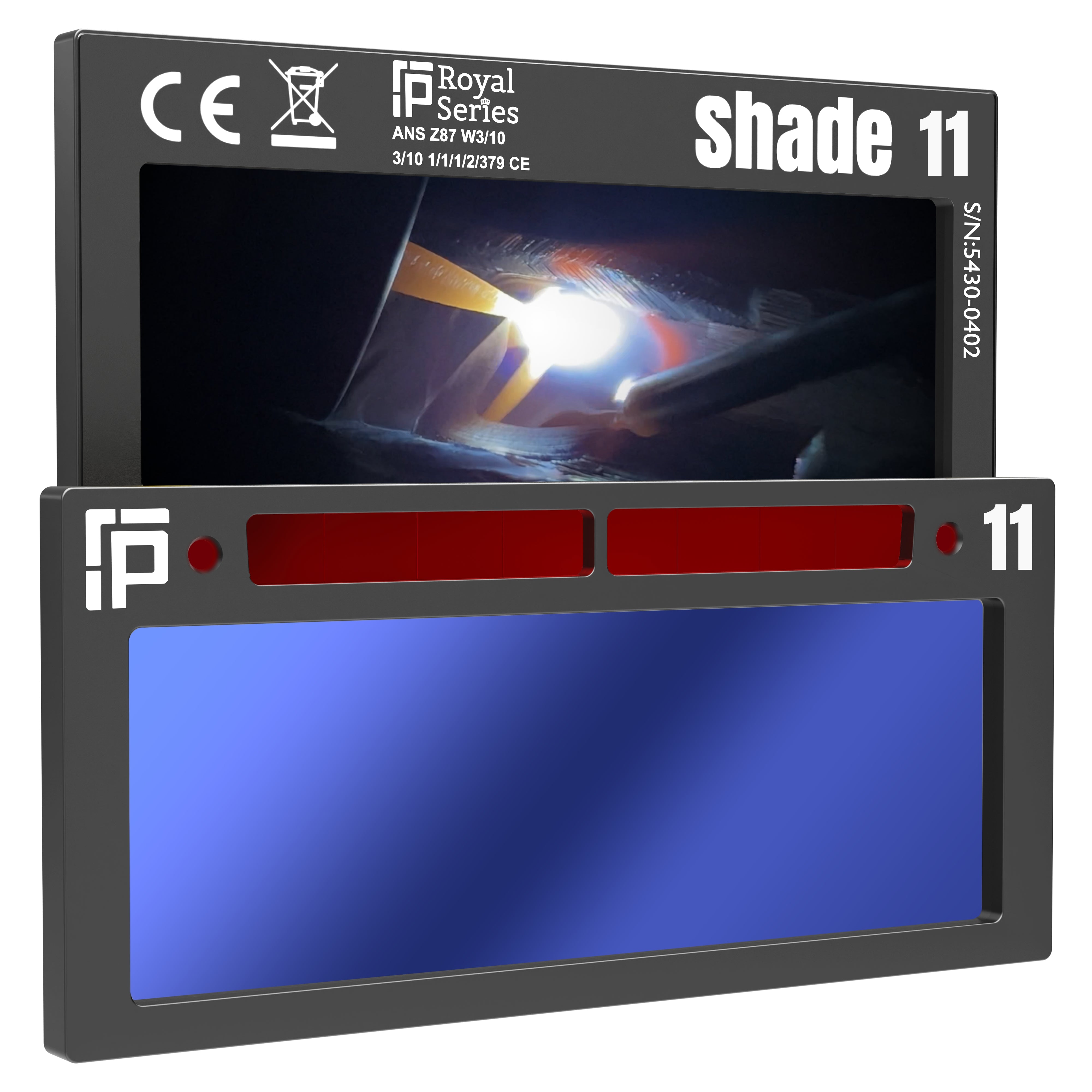 Shade 11 - 2.0 Series Single Shade Auto Darkening Welding Lenses Ridge Products Welding Heir - HD