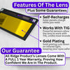 The King Single 2.0 - 20A TIG RATED Gold Auto Darkening Lens | Single Shade The King Single 2.0 Ridge Products Welding