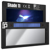 Shade 11 - Single Shade Auto Darkening Welding Lenses Ridge Products Welding Silver