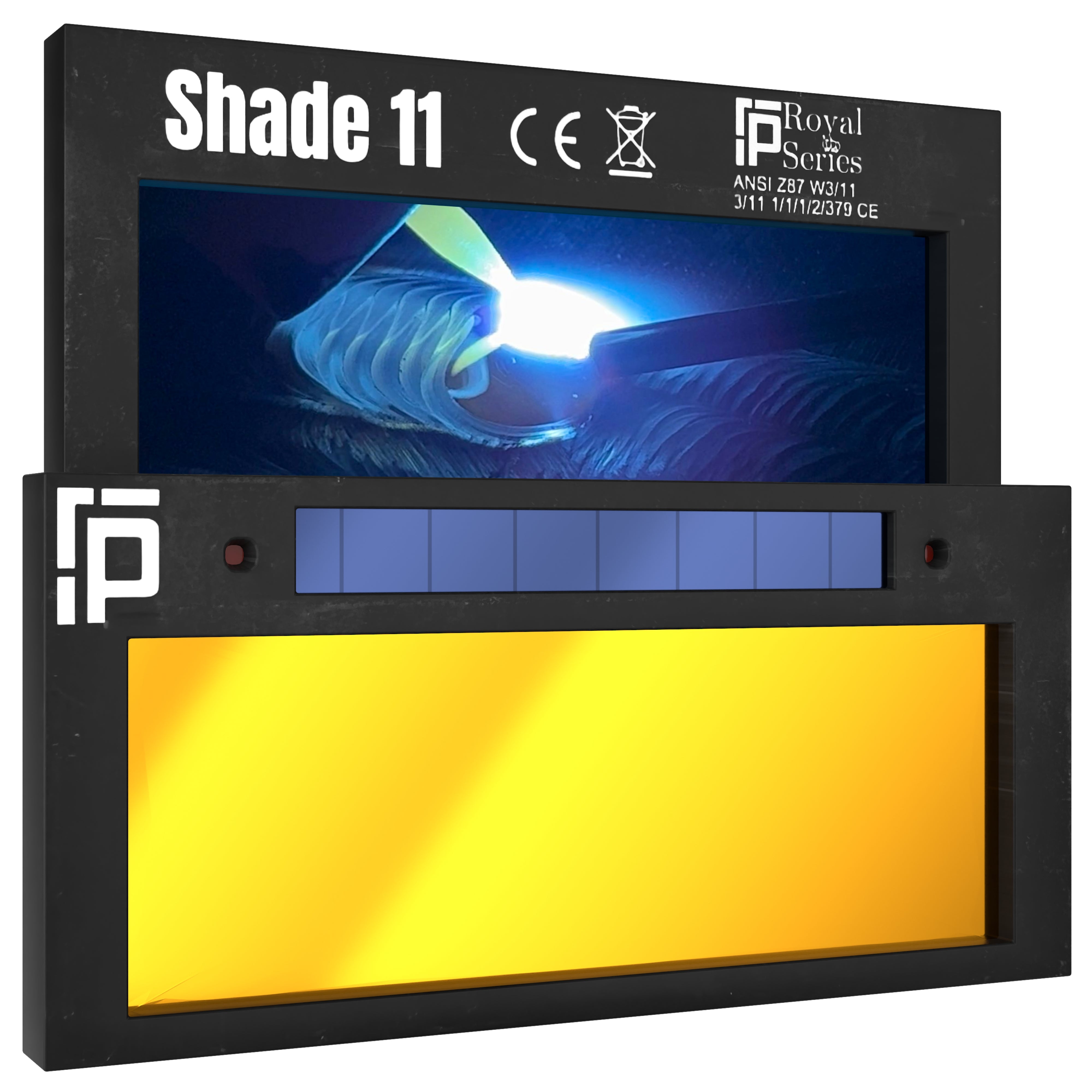 Shade 11 - Single Shade Auto Darkening Welding Lenses Ridge Products Welding Gold