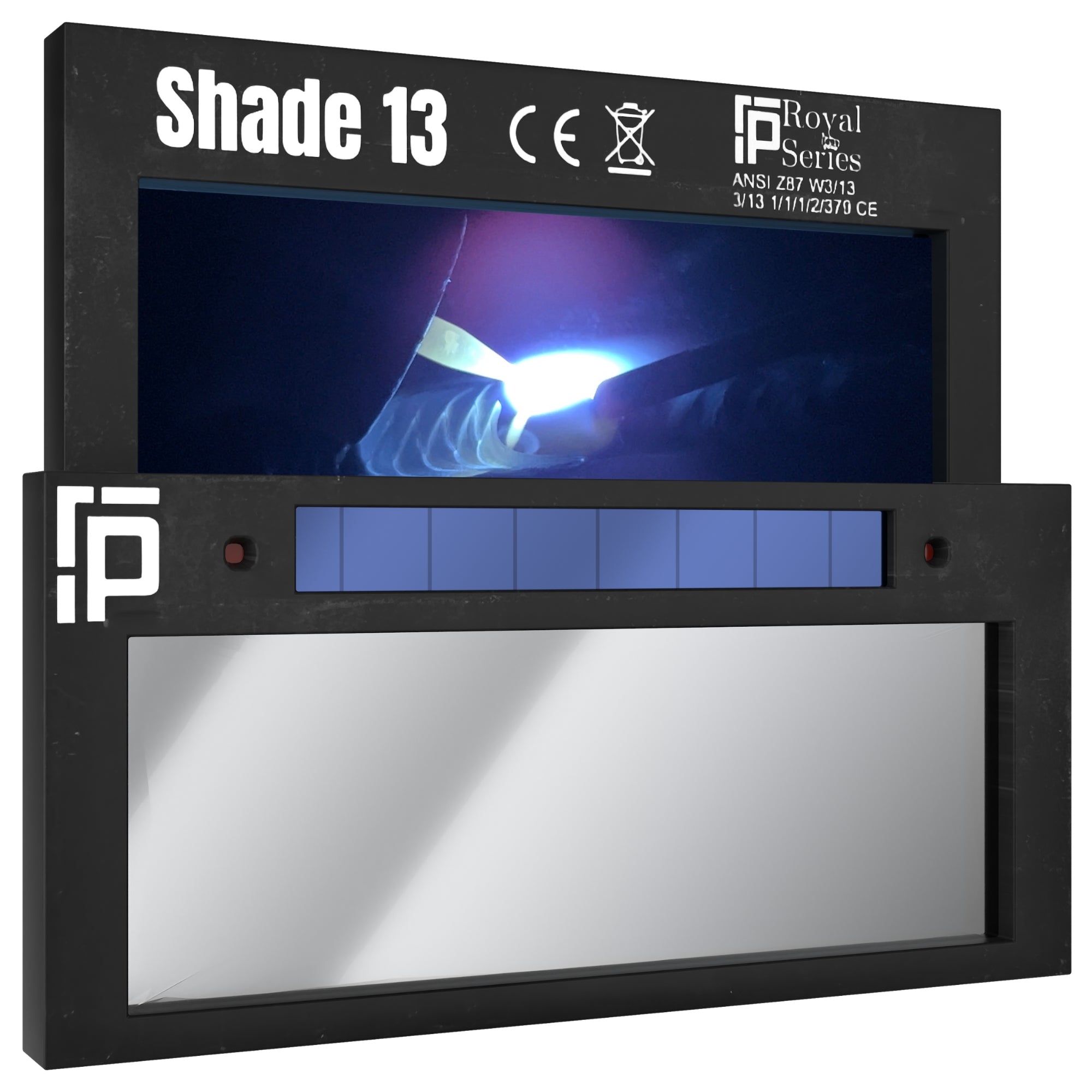 Shade 13 - Single Shade Auto Darkening Welding Lenses Ridge Products Welding Silver