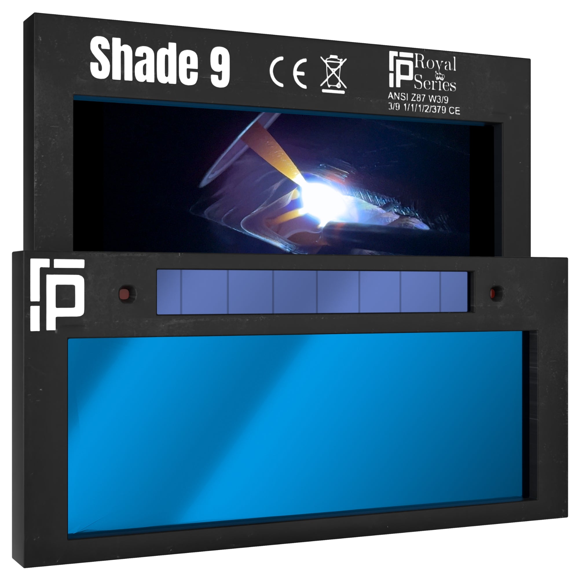 Shade 9 - Single Shade Auto Darkening Welding Lenses Ridge Products Welding HD
