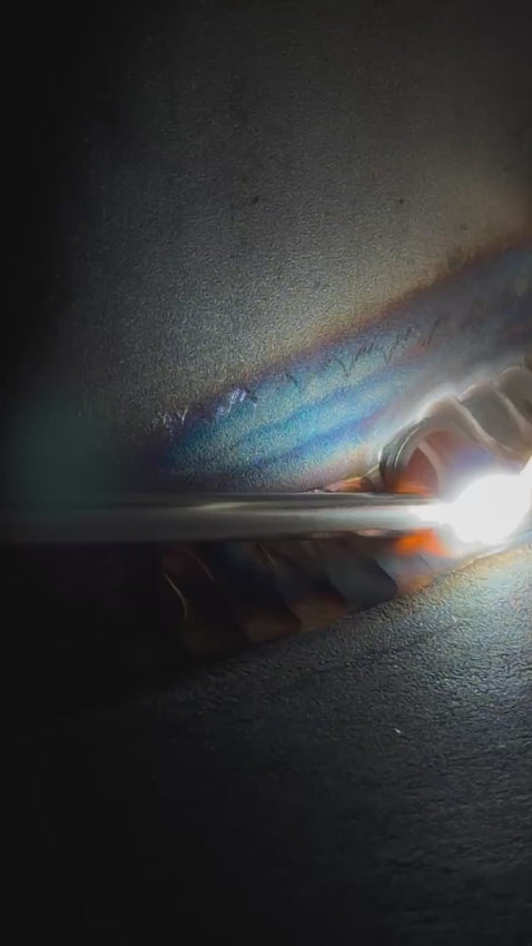 The Prince Single 2.0 - 20A TIG RATED Silver Auto Darkening Lens | Single Shade The King Single 2.0 Ridge Products Welding
