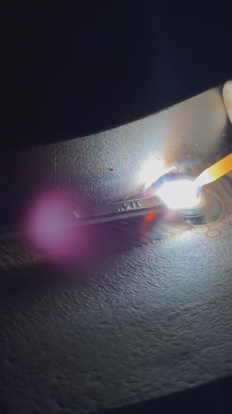 The Duke Single 2.0 - 20A TIG RATED Red Auto Darkening Lens | Single Shade The King Single 2.0 Ridge Products Welding